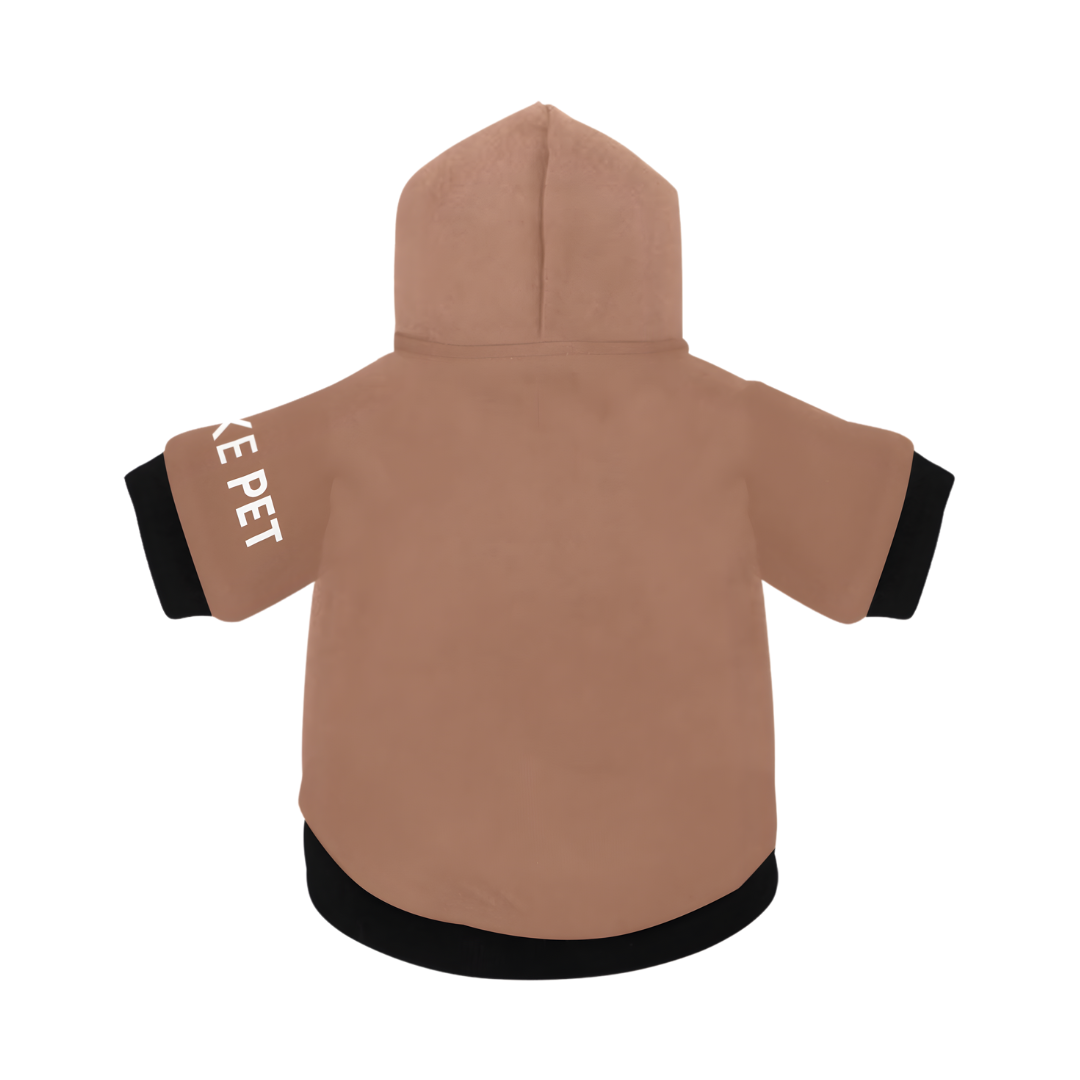Athleisure Essentials Dog Hoodie Bronzed Brown