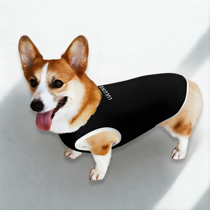 Athleisure Essentials Pet Sleeveless Black + White