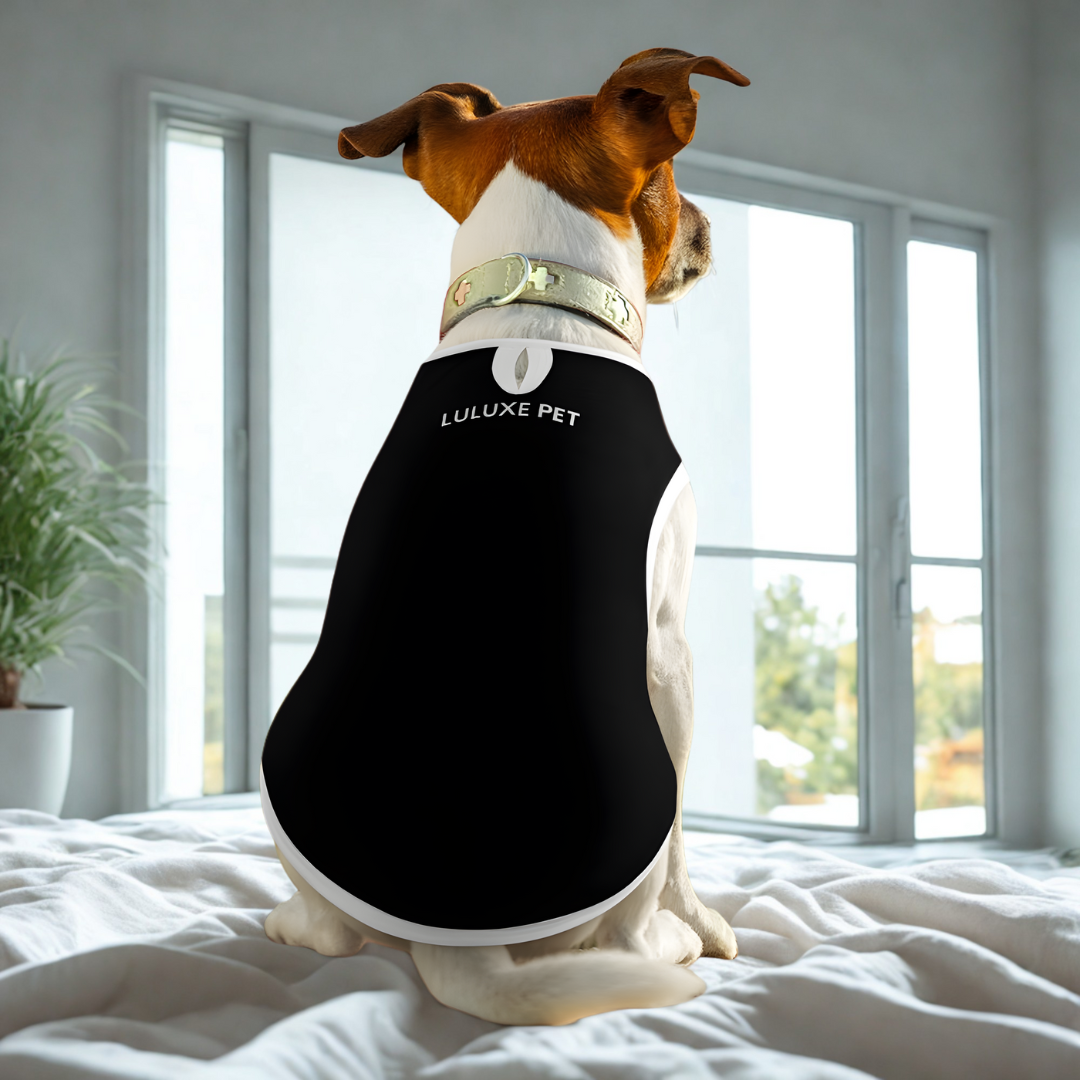 Athleisure Essentials Pet Sleeveless Black + White