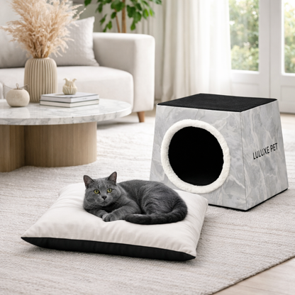 Athleisure Essentials Pet Sleep Pod Luna Marble
