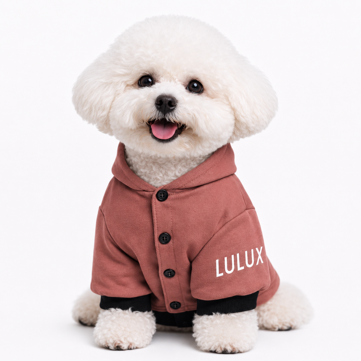 Athleisure Essentials Dog Hoodie Bronzed Brown