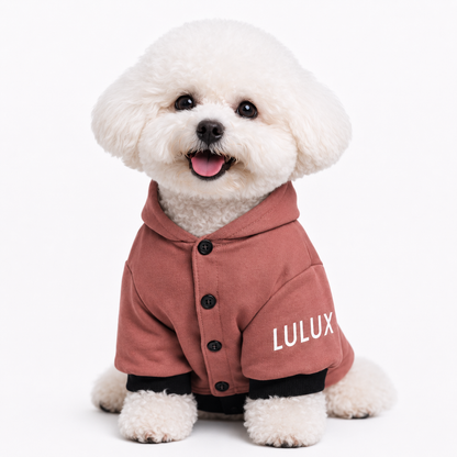 Athleisure Essentials Dog Hoodie Bronzed Brown