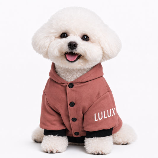 Athleisure Essentials Dog Hoodie Bronzed Brown