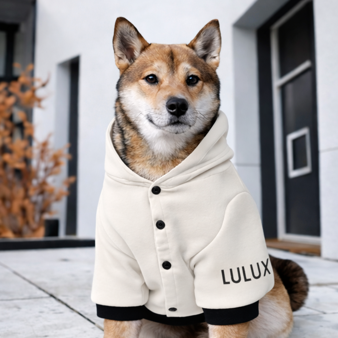 Athleisure Essentials Dog Hoodie Creamy Beige