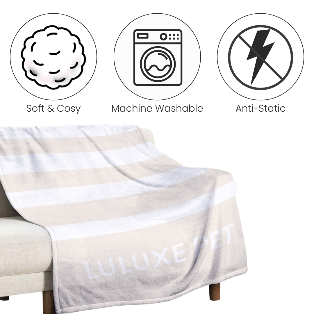 Athleisure Essentials Pet Blanket Creamy Beige