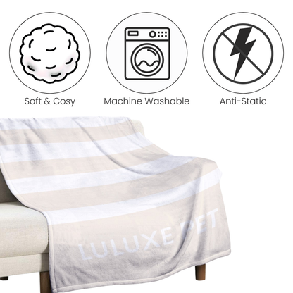 Athleisure Essentials Pet Blanket Creamy Beige