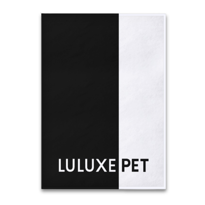 Athleisure Essentials Pet Blanket Black + White