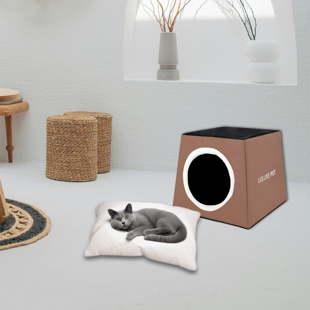 Athleisure Essentials Pet Sleep Pod Bronzed Brown