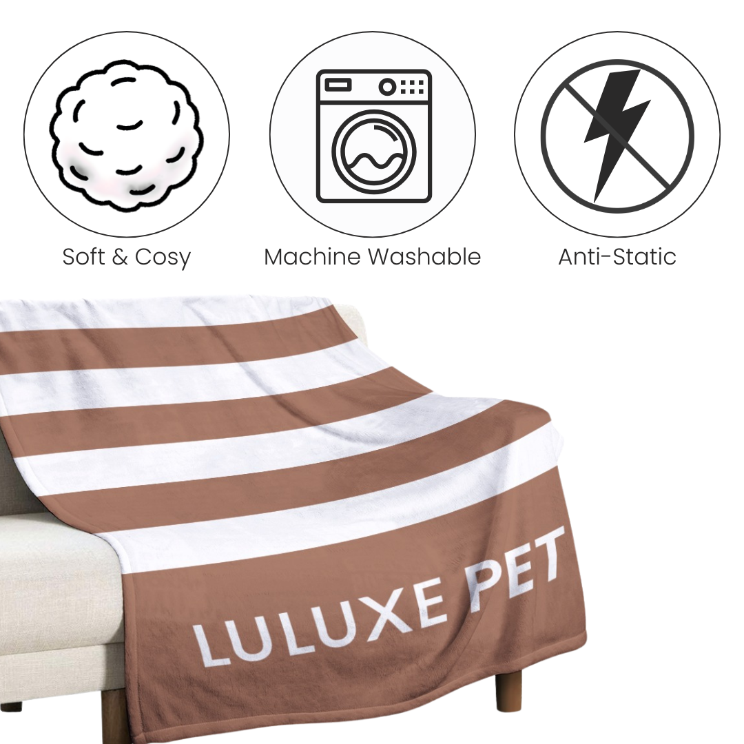 Athleisure Essentials Pet Blanket Bronzed Brown