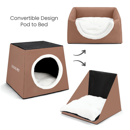 Athleisure Essentials Pet Sleep Pod Bronzed Brown