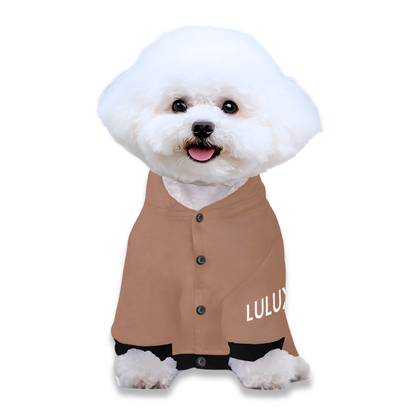 Athleisure Essentials Dog Hoodie Bronzed Brown