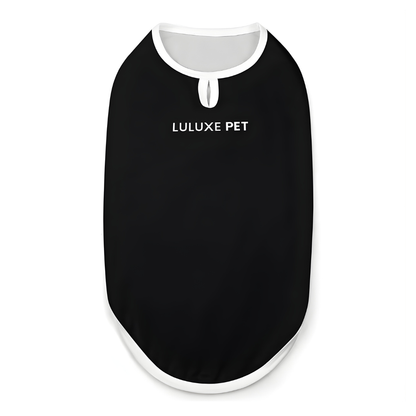 Athleisure Essentials Pet Sleeveless Black + White