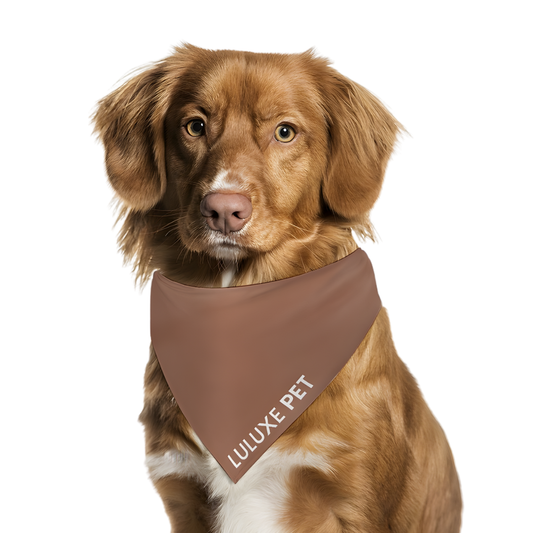 Athleisure Essentials Pet Scarf Bronzed Brown