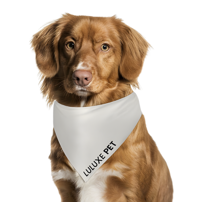 Athleisure Essentials Pet Scarf Creamy Beige