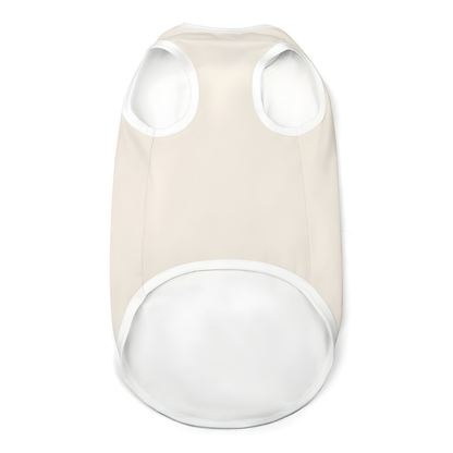 Athleisure Essentials Pet Sleeveless Creamy Beige