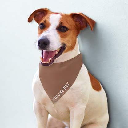 Athleisure Essentials Pet Scarf Bronzed Brown