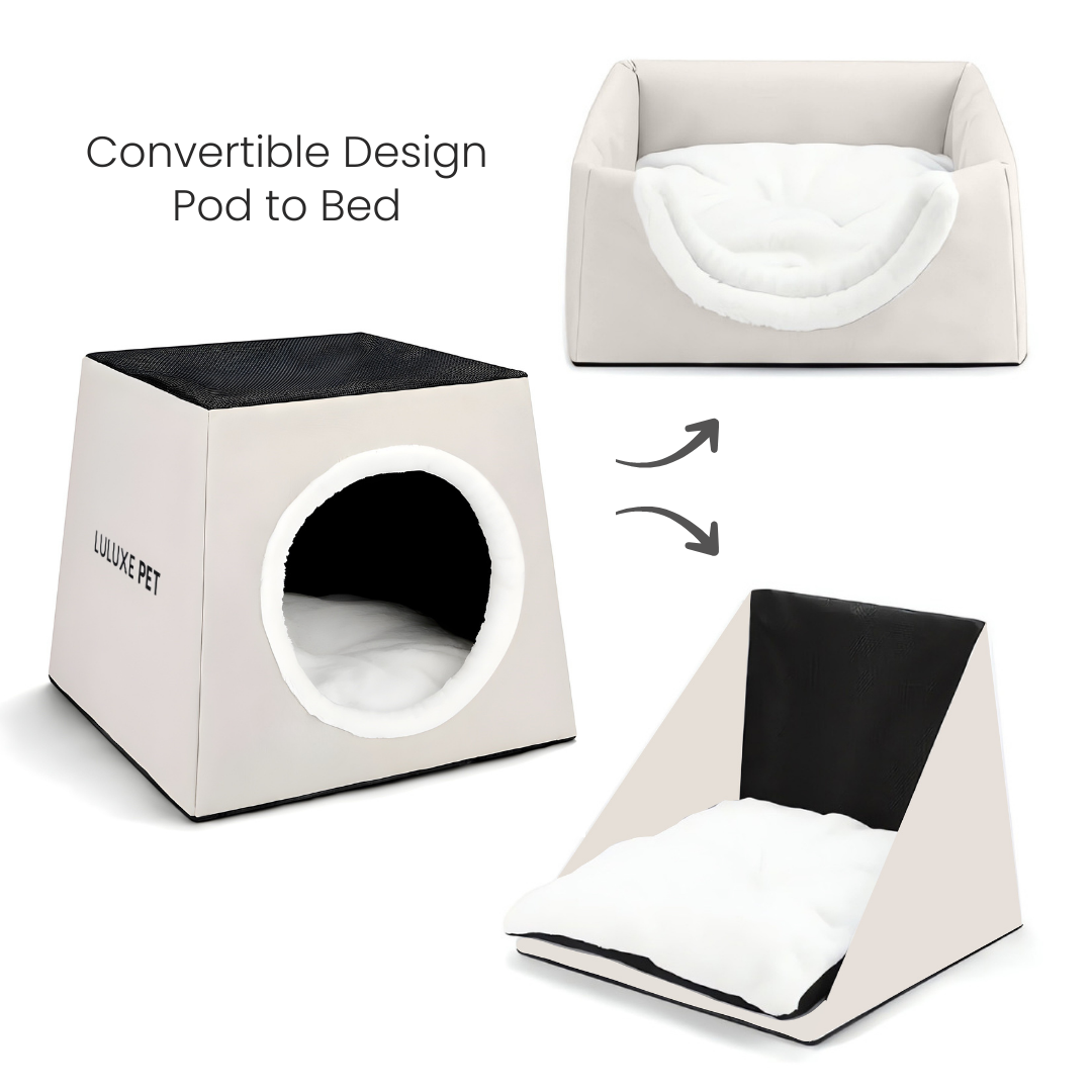 Athleisure Essentials Pet Sleep Pod Creamy Beige