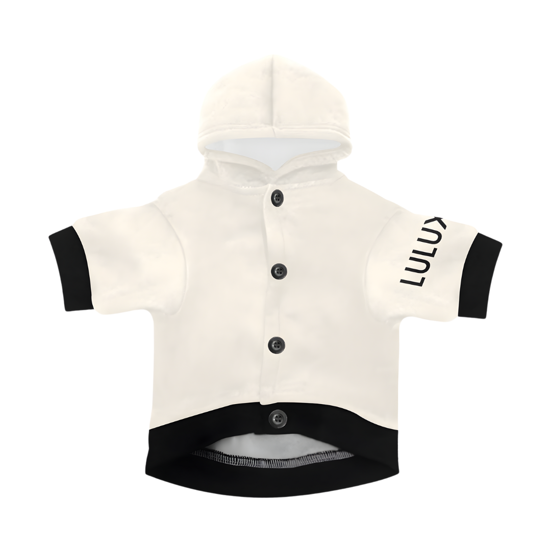 Athleisure Essentials Dog Hoodie Creamy Beige