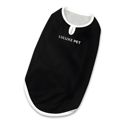 Athleisure Essentials Pet Sleeveless Black + White