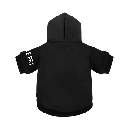 Athleisure Essentials Dog Hoodie Black + White