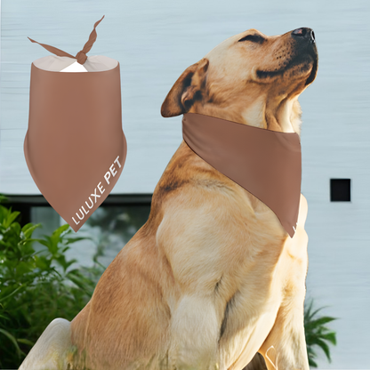Athleisure Essentials Pet Scarf Bronzed Brown