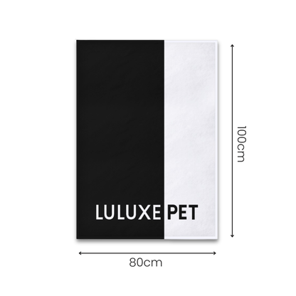Athleisure Essentials Pet Blanket Black + White