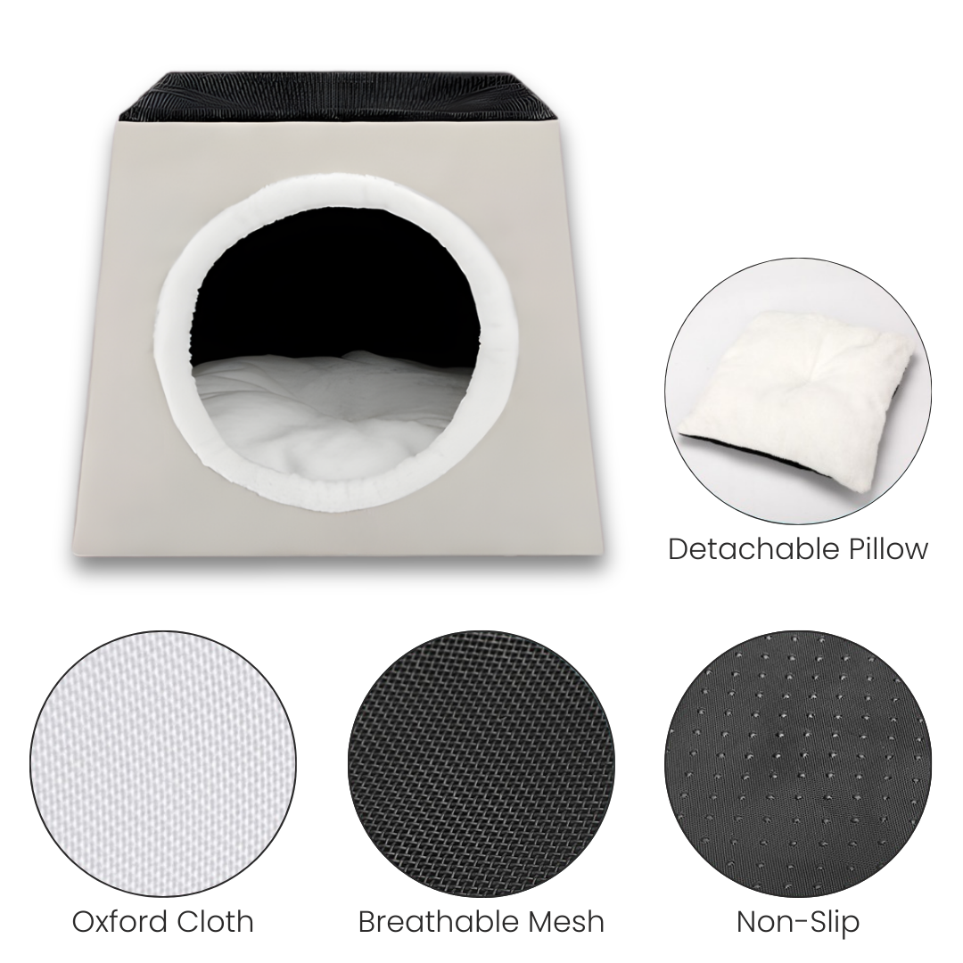 Athleisure Essentials Pet Sleep Pod Creamy Beige