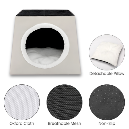 Athleisure Essentials Pet Sleep Pod Creamy Beige
