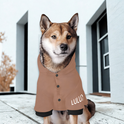 Athleisure Essentials Dog Hoodie Bronzed Brown