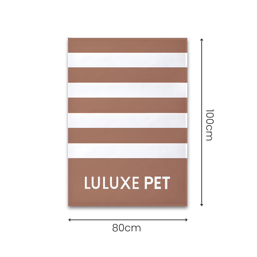 Athleisure Essentials Pet Blanket Bronzed Brown