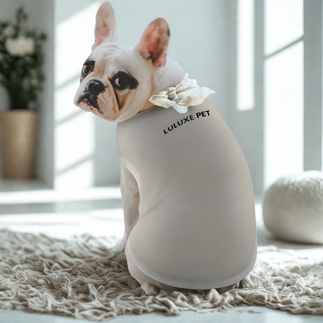 Athleisure Essentials Pet Sleeveless Creamy Beige