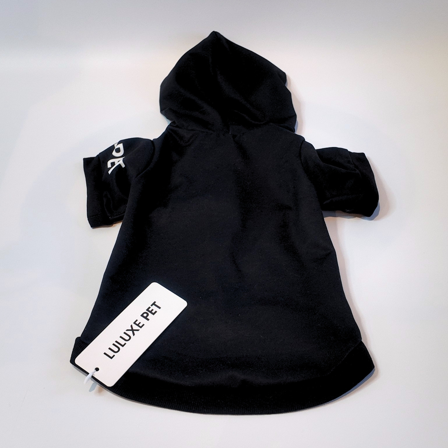 Athleisure Essentials Dog Hoodie Black + White