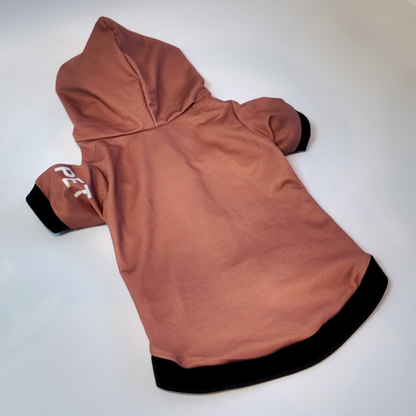 Athleisure Essentials Dog Hoodie Bronzed Brown
