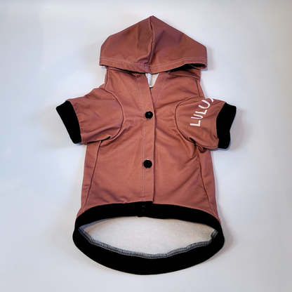 Athleisure Essentials Dog Hoodie Bronzed Brown
