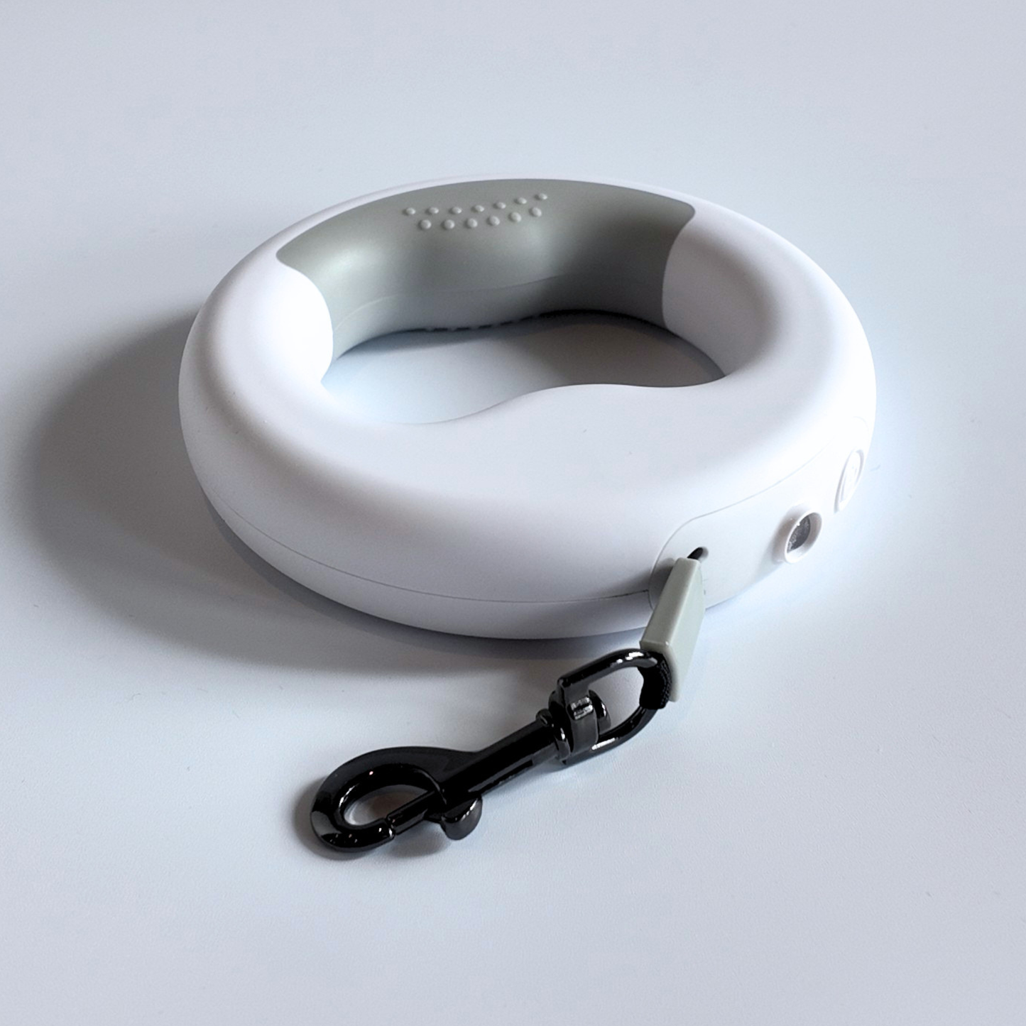 LED USB Rechargeable Retractable Dog Leash