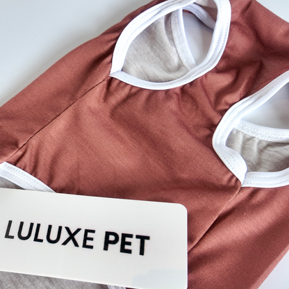 Athleisure Essentials Pet Sleeveless Bronzed Brown