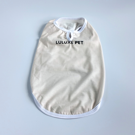 Athleisure Essentials Pet Sleeveless Creamy Beige