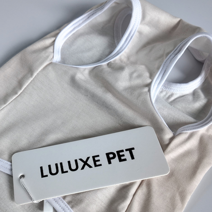 Athleisure Essentials Pet Sleeveless Creamy Beige